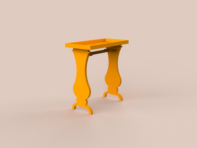 Romaria — Consola · madeira lacada